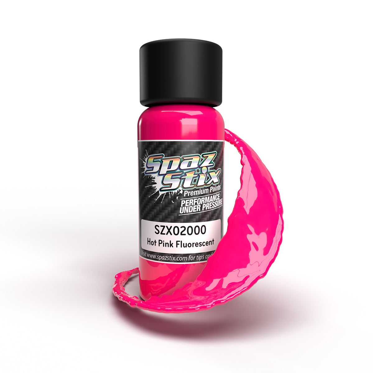Hot Pink, Opaque Acrylic Airbrush Paint, 8 oz., Hot Pink - 8 oz