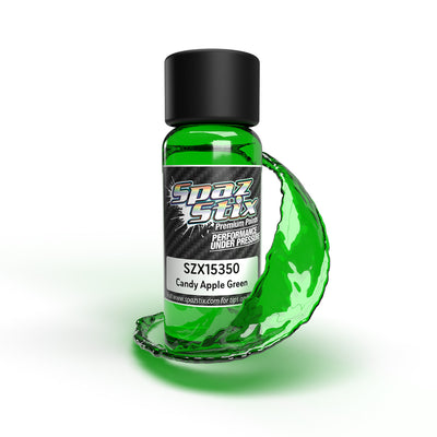 Zero Paints ZP-4009: Paint for airbrush Candy Apple Green Paint 1 x 30ml  for Airbrush (ref. ZP-4009)