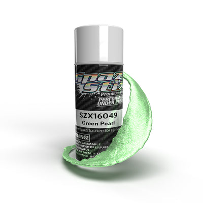 Spaz Stix - Emerald Green Metallic Aerosol Paint, 3.5oz Can