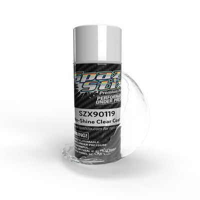 Spaz Stix - No-Shine Exterior Matte Finish Clear Coat, 3.5oz Aerosol Can