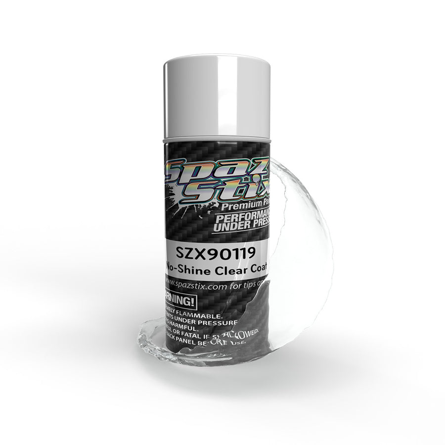 Spaz Stix - No-Shine Exterior Matte Finish Clear Coat, 3.5oz Aerosol Can