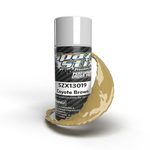 Coyote Brown Aerosol Paint, 3.5oz Can – Spaz Stix by HRP