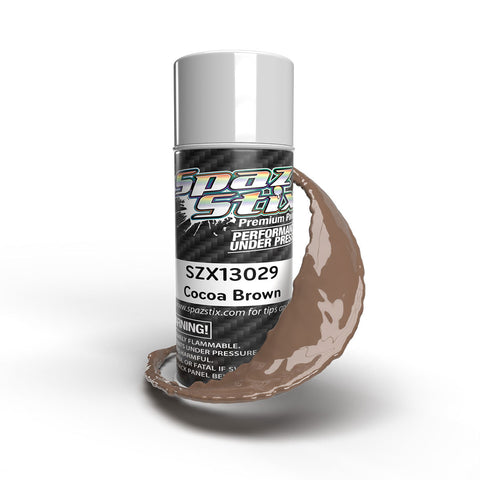 Cocoa Brown Aerosol Paint, 3.5oz Can – Spaz Stix by HRP