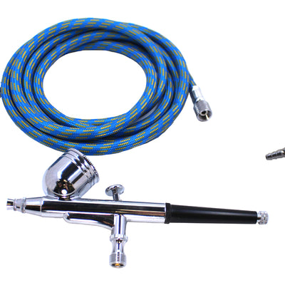 Spaz Stix - Dual Action Gravity Feed Airbrush & Air Compressor Combo
