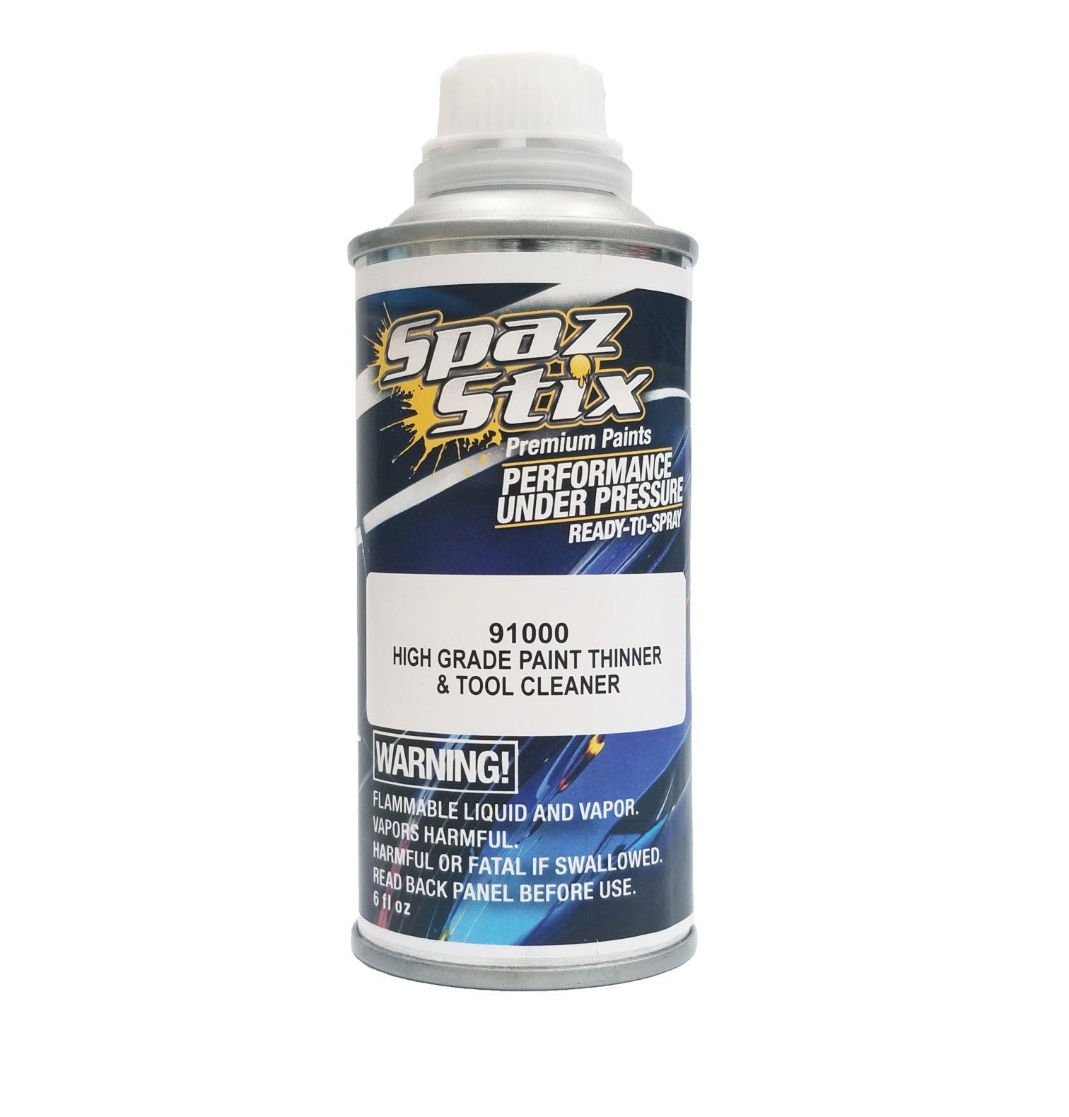 AIRBRUSH TOOL WASH - 6OZ LACQUER THINNER – Spaz Stix by HRP